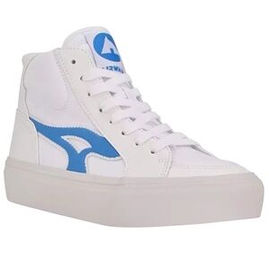Airwalk Aurora3 White and Blue High-Tops Sneakers